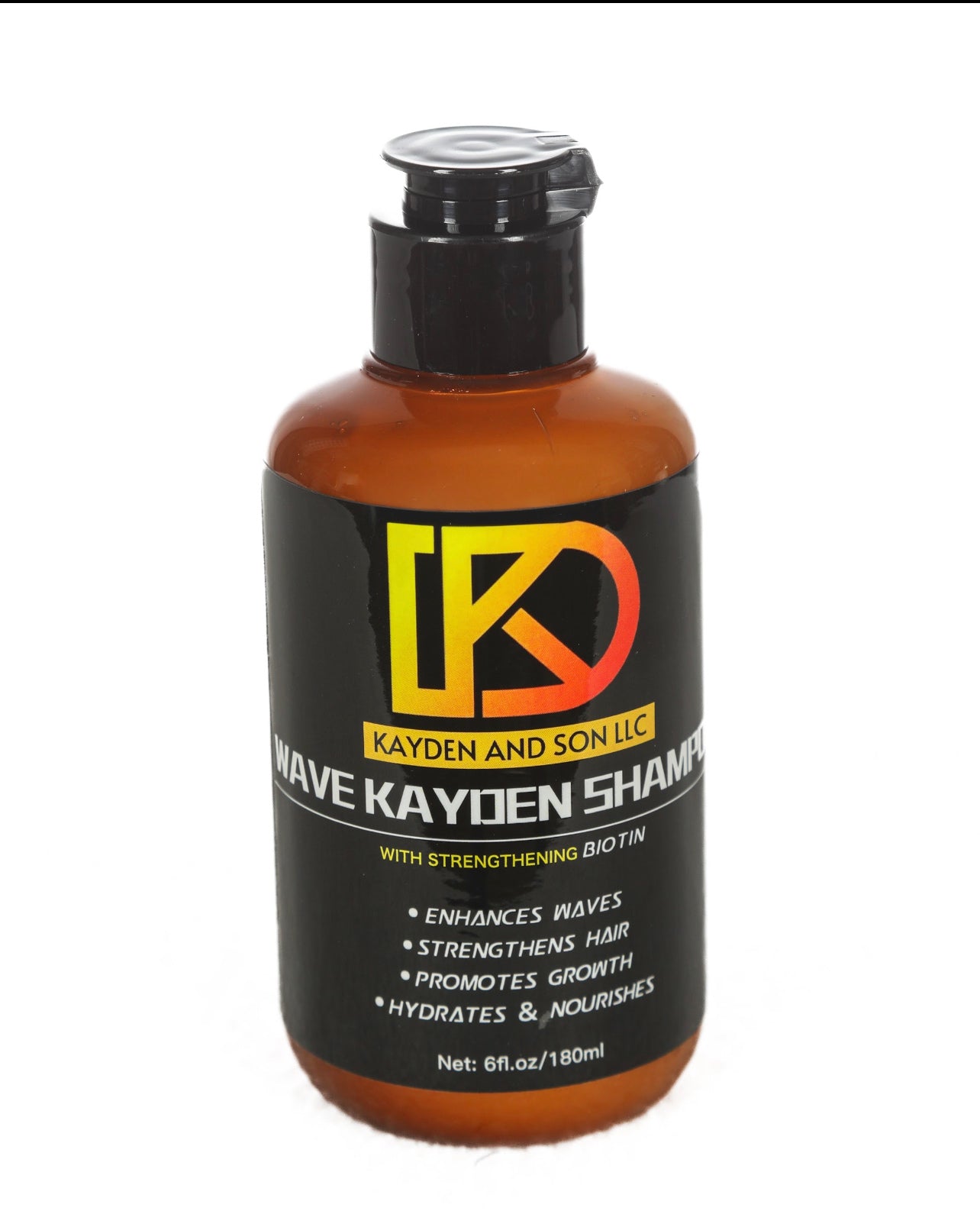 Kayden Wave Shampoo 360 Waves Wash Shampoo -Wave Shampoo for Black Men 360 Wave Shampoo Hydration Shampoo Enhance Waves Shampoo Strenghtens Hair Promote Growth Wave Shampoo Easy Wash Hydrate (6 FL OZ)