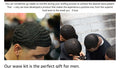 Natural hair styling pomade for men