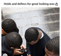 Men’s hair product natural wave pomade
