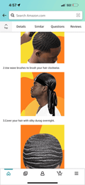 Pomade for natural waves men’s hairstyle